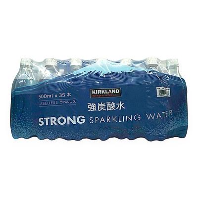 KIRKLAND SIGNATURE 強炭酸水 500ml x 35本 | SocToc (ソックトック