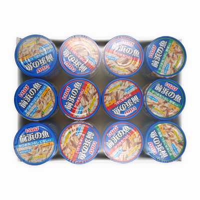 いなば 前浜の魚 かつお丸つぶしアソートパック3種類　24缶入り×3-1 71缶 前浜の魚 いなば アソートパック（かつお丸つぶし かつお丸つぶし