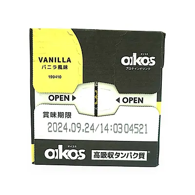ダノン オイコスプロテインドリンクバニラ 240ml × 12 | SocToc