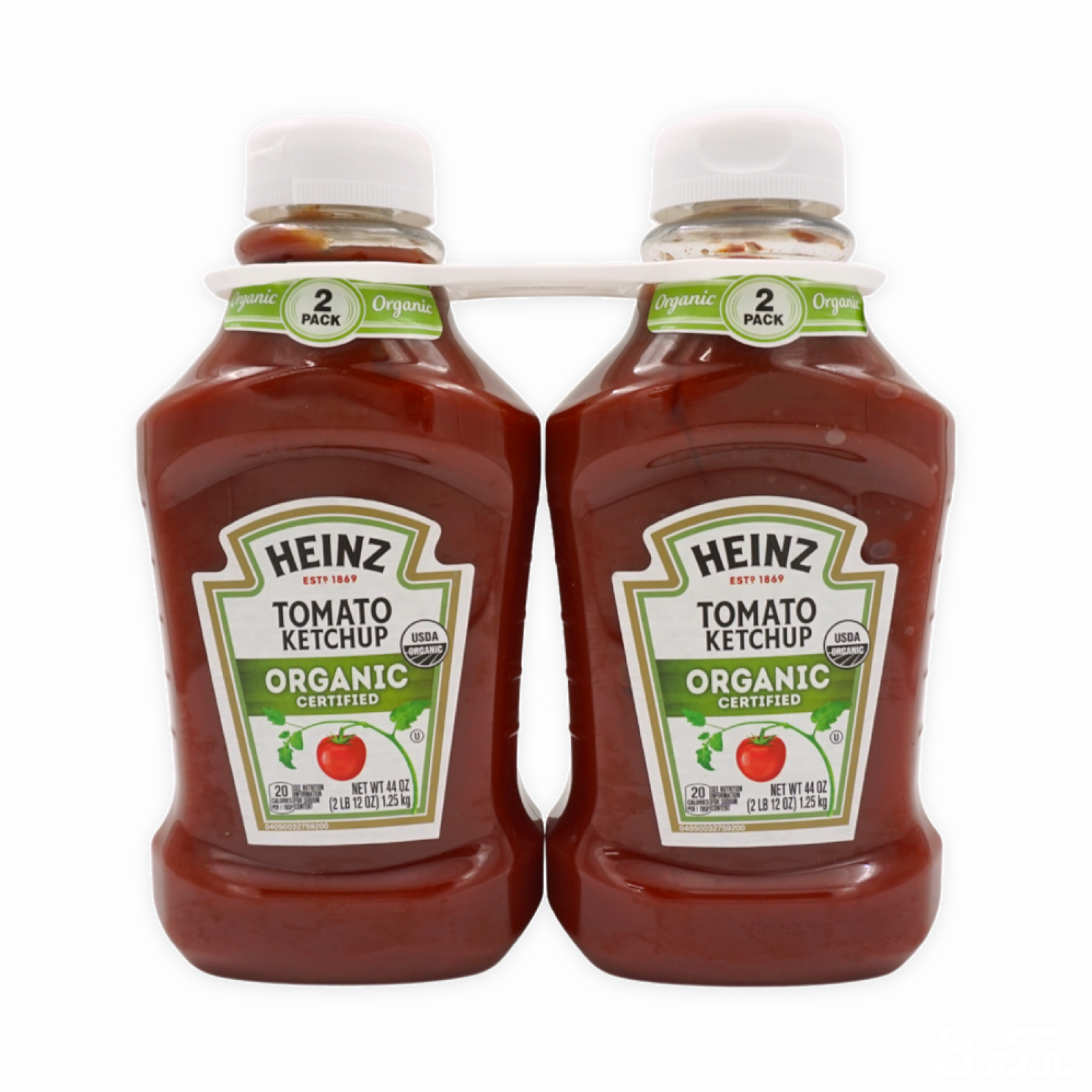 HEINZ オーガニックケチャップ 1.25kg x 2 | SocToc