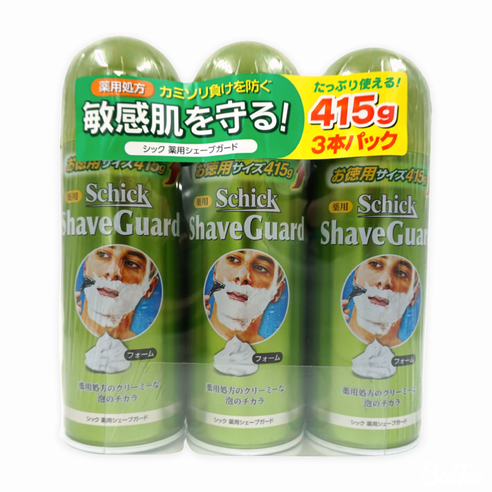小分け商品] シック薬用シェーブガード シェービングフォーム 415g x 1
