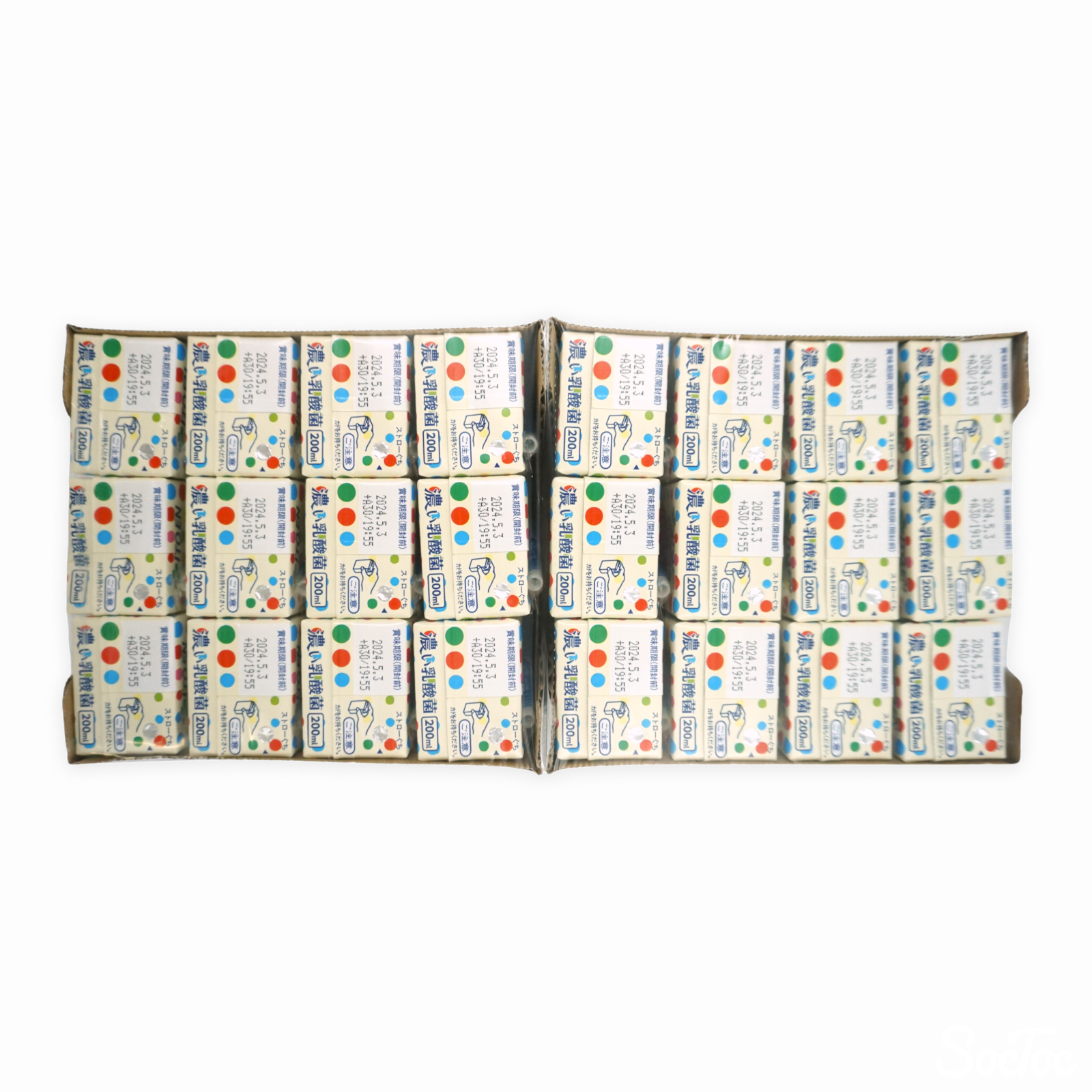 伊藤園 朝のYOO 濃い乳酸菌 200ml x 24 | SocToc (ソックトック