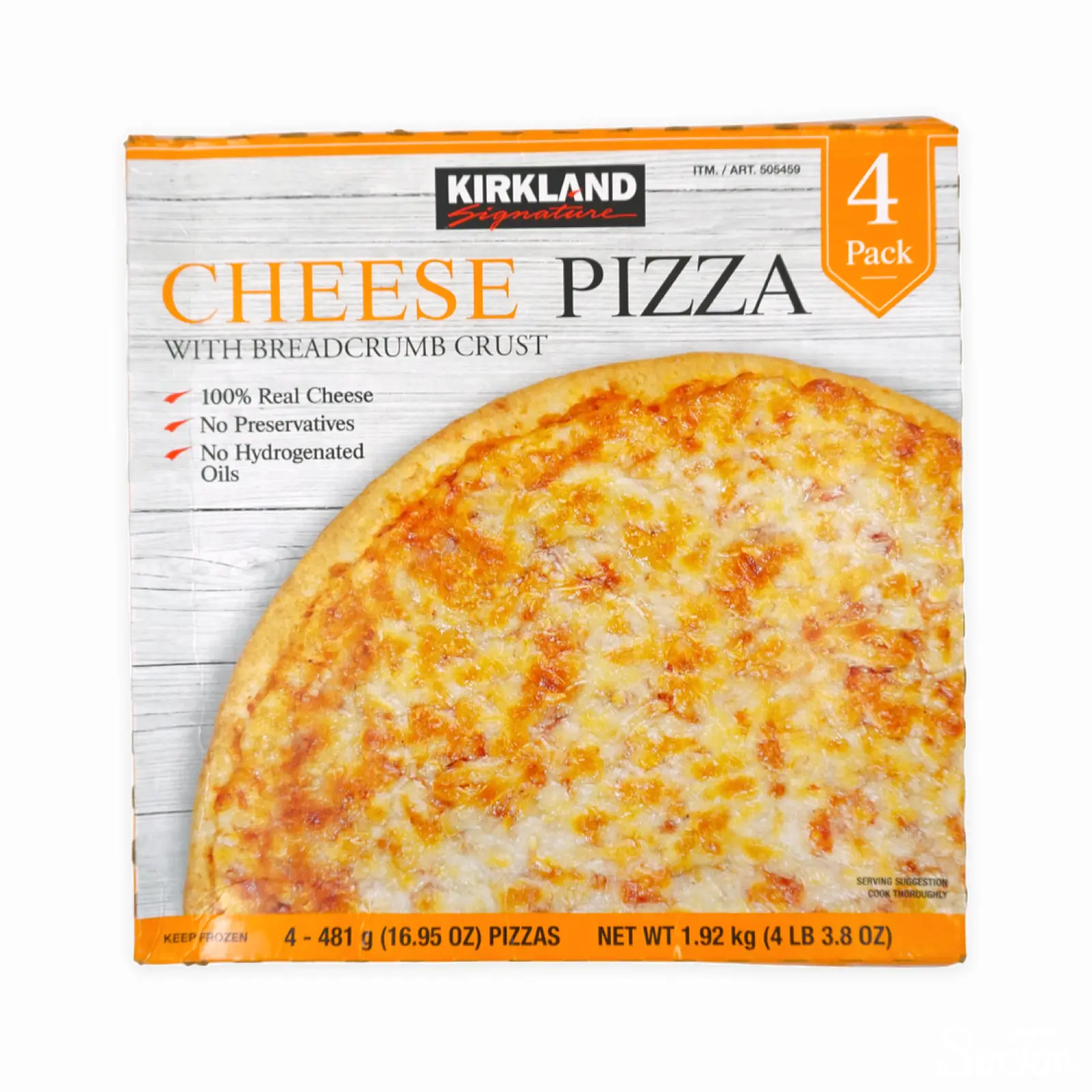 KIRKLAND SIGNATURE チーズピザ 4枚 | SocToc (ソックトック