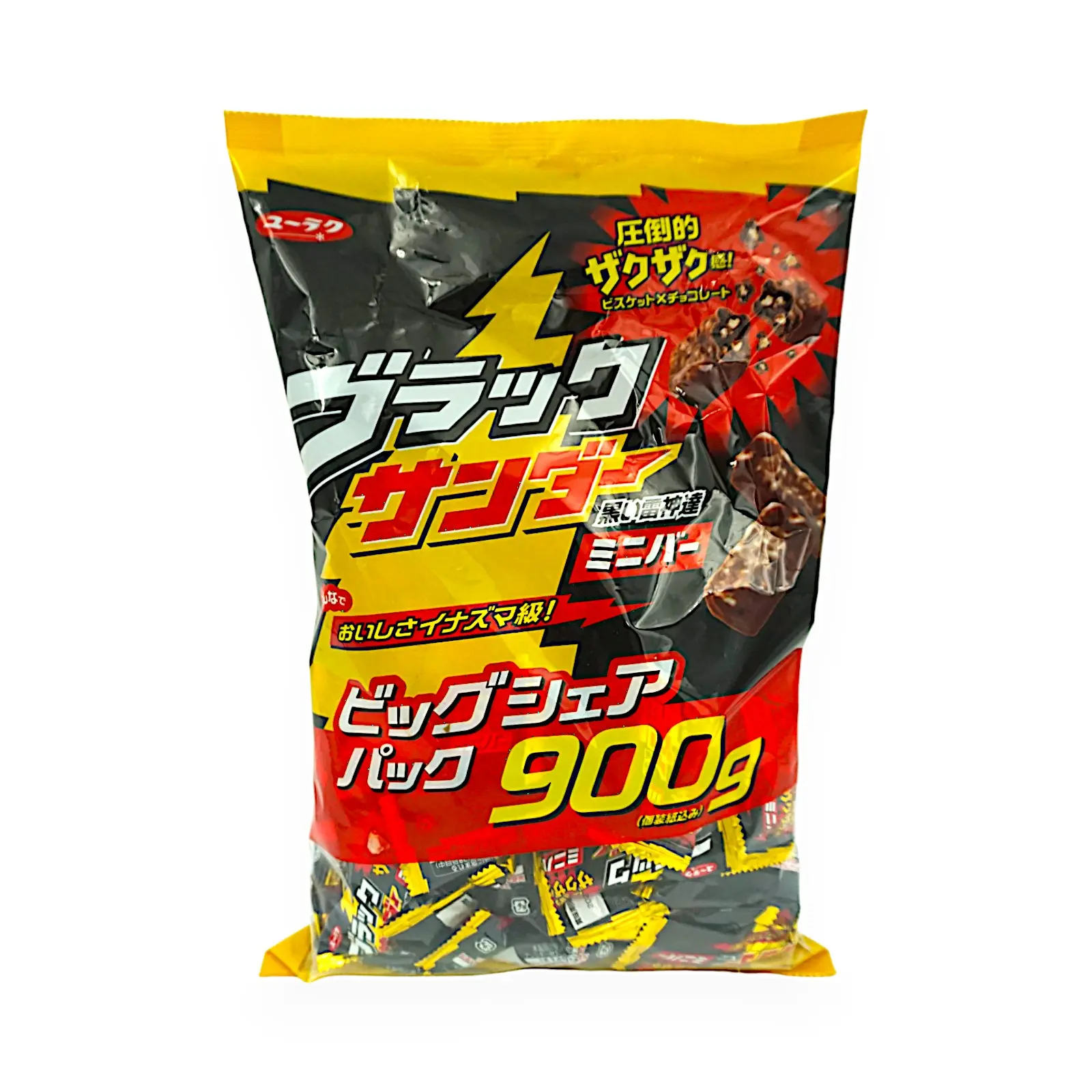 有楽製菓 ブラックサンダービッグシェアパック 900 g | SocToc