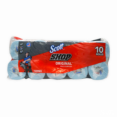 スコット カーショップタオル 55シート 10ロール ×2セットScotto SCOTT ショップタオル 55シート 10ロール | SocToc