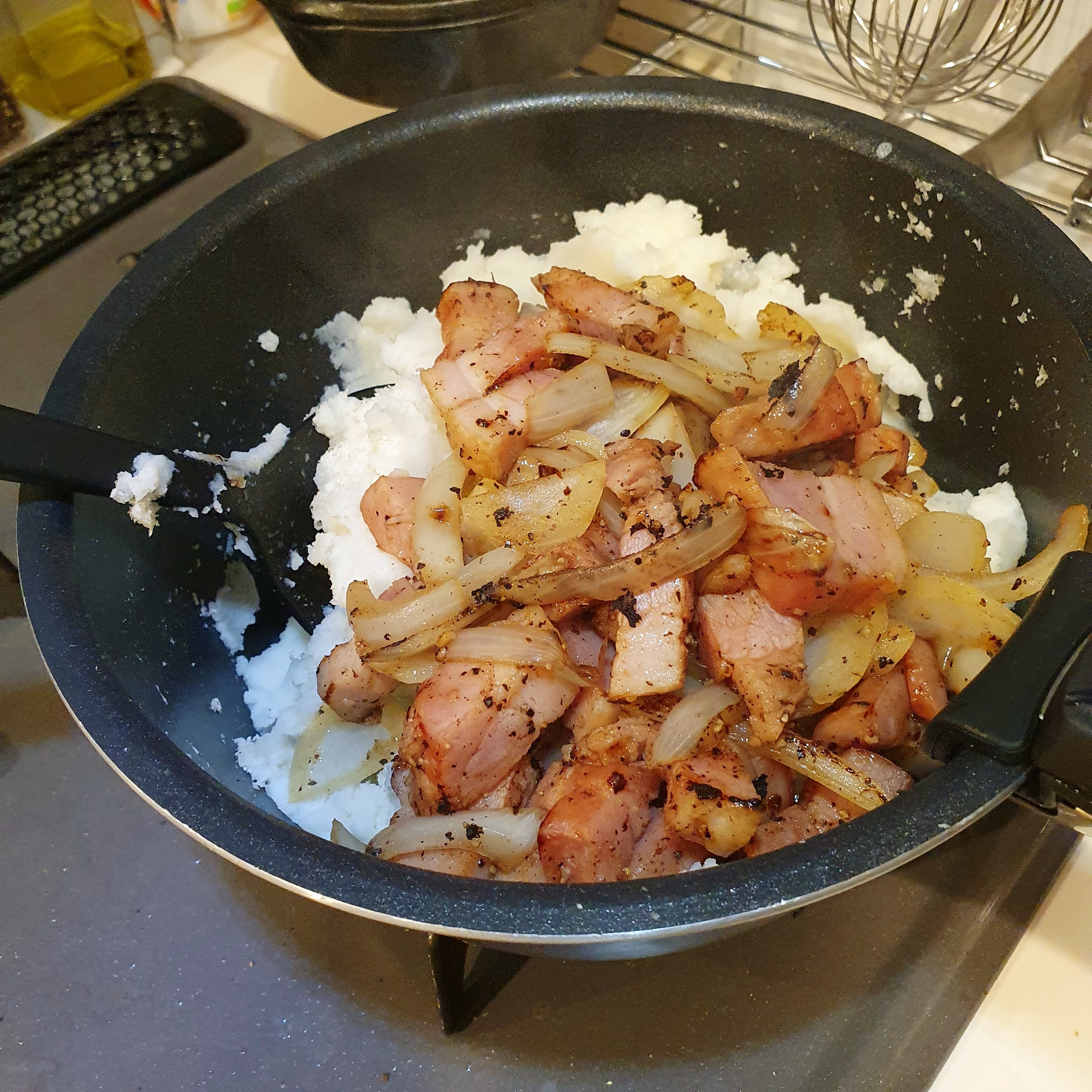 レビュー「手軽にジャーマンポテト🇩🇪」に添付された1枚目の画像