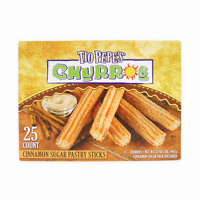 TIO PEPES チュロス 25本 シナモンシュガー付き | SocToc