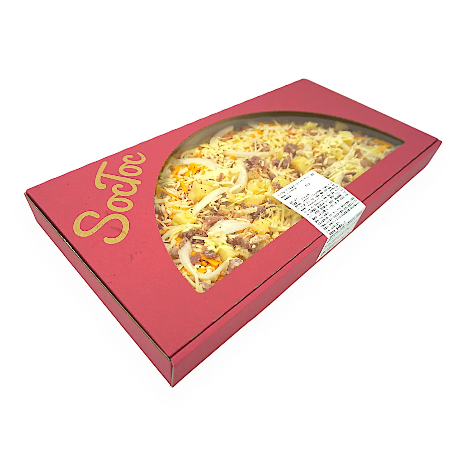 小分け商品] テイク&ベイク丸型ピザ ジャーマンポテト 直径40cm