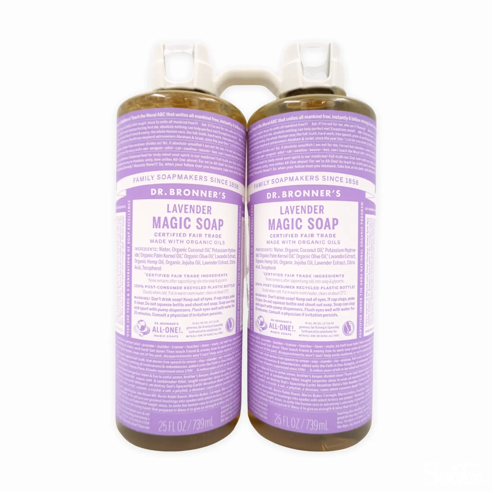 小分け商品] ドクターブロナー マジックソープ(全身洗浄料)739ml × 1本