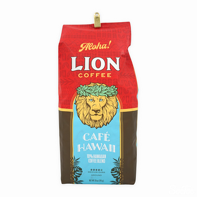 LION COFFEE カフェ ハワイ（ミディアム ダーク ロースト）793g