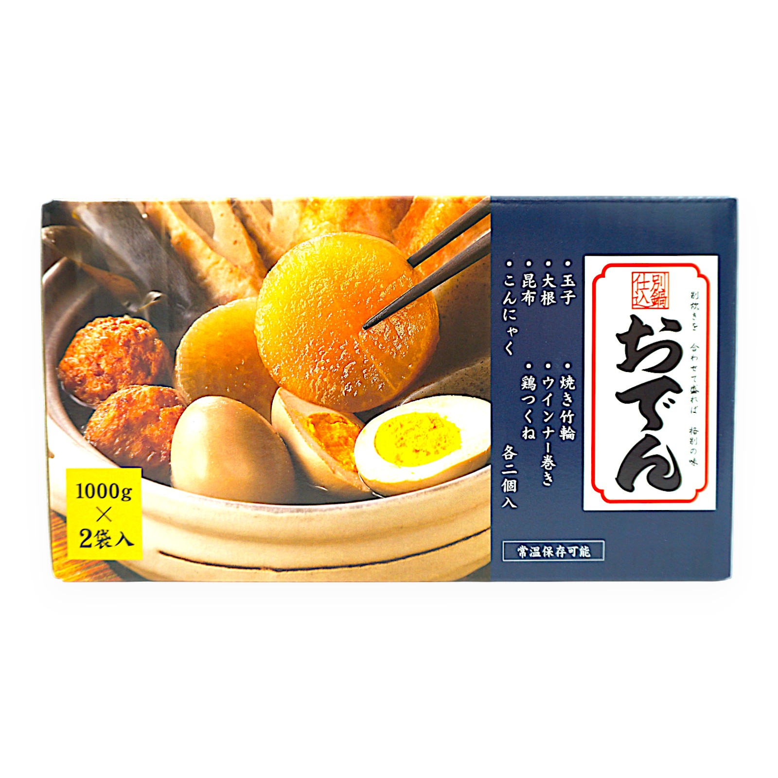 丸善 別鍋仕込みおでん 7品x2個×2袋入り | SocToc (ソックトック
