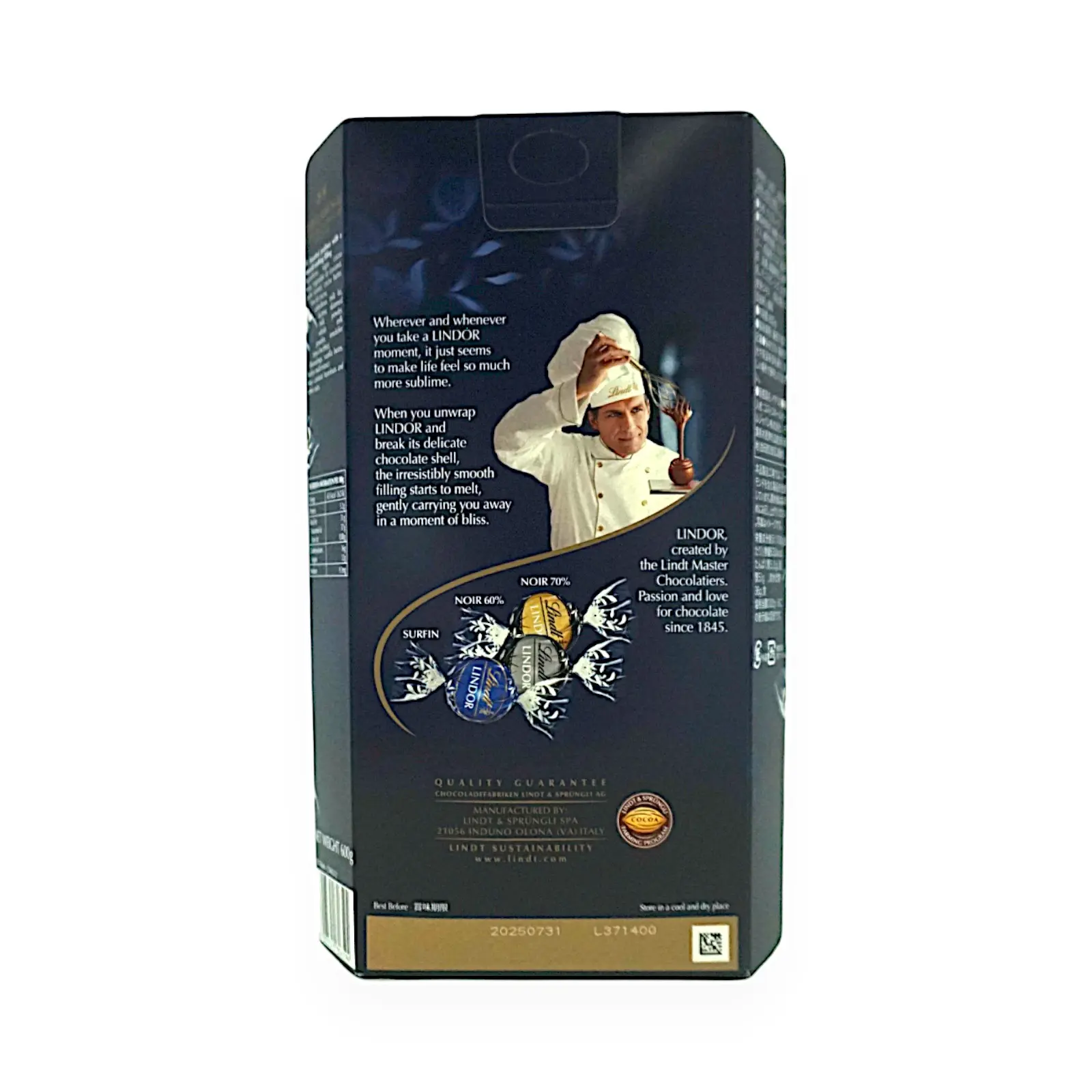 Amazon | リンツ リンドール 4種アソート 600g 2箱 | Lindt