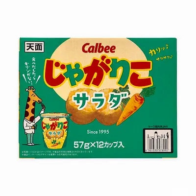 Calbee じゃがりこ サラダ 57g×12カップ✖️4箱セット② 楽天市場】カルビー じゃがりこ サラダ味 57g×12カップ入