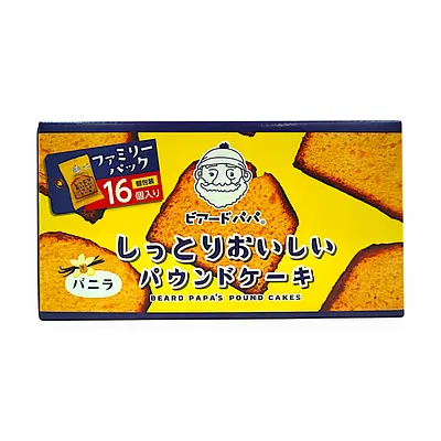 ビアードパパ しっとりおいしい パウンドケーキ 16個入り | SocToc