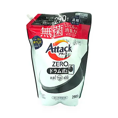 ATTACK ZEROドラム式 濃縮洗濯洗剤2900g 290回分 | SocToc