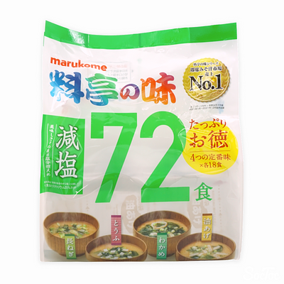 ミキ　お年玉セット　マルちゃん 36個　おみそ汁4袋　コストコバック1個 マルコメ 料亭の味みそ汁 減塩 72食 | SocToc (ソックトック