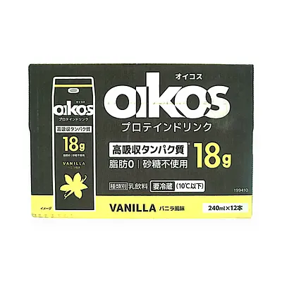 ダノン オイコスプロテインドリンクバニラ 240ml × 12 | SocToc
