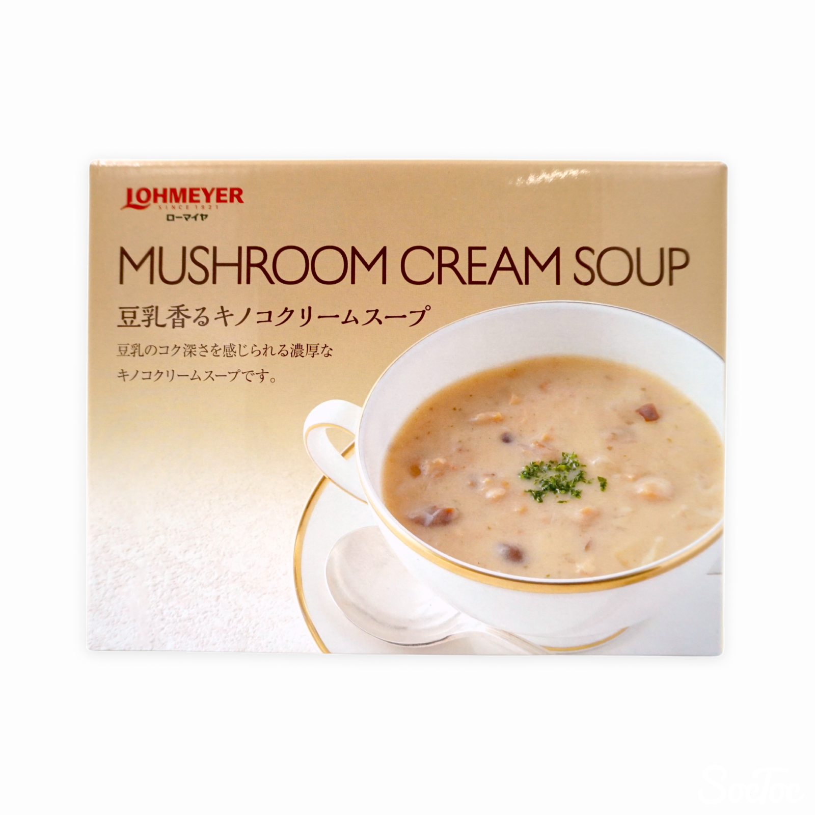 LOHMEYER 豆乳香るキノコクリームスープ 180g x 6 | SocToc 