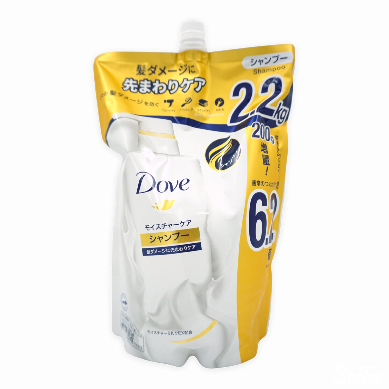 DOVE（ダヴ）モイスチャーケア シャンプー 2200g | SocToc