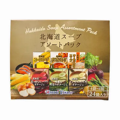 北海大和 北海道スープアソート6種 x 各4食 | SocToc (ソックトック