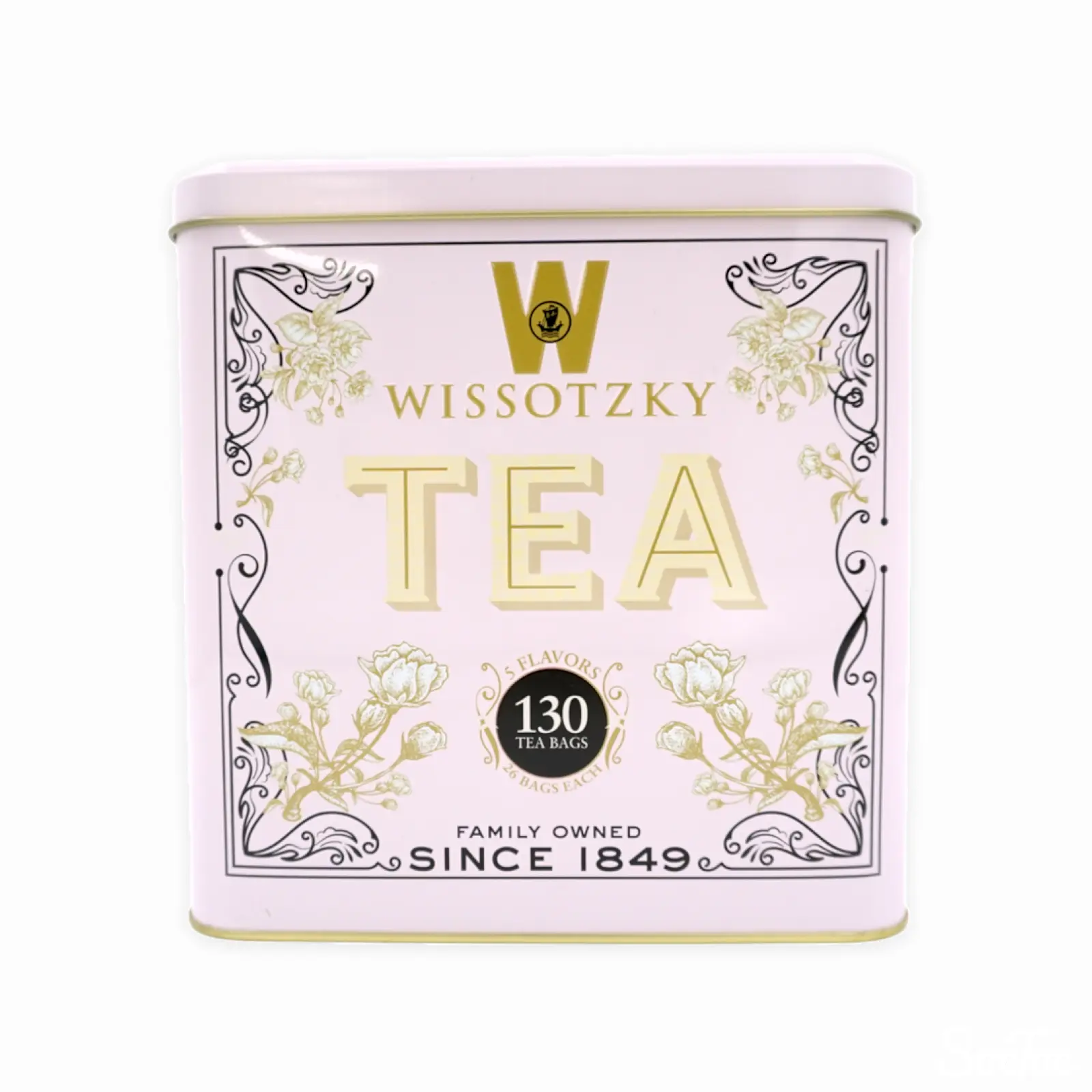 WISSOTZKY TEA ティーギフトセット ティーバッグ130個（5