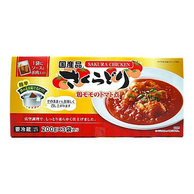 日本ピュアフード さくらどりもも肉使用 トマト煮 600g | SocToc