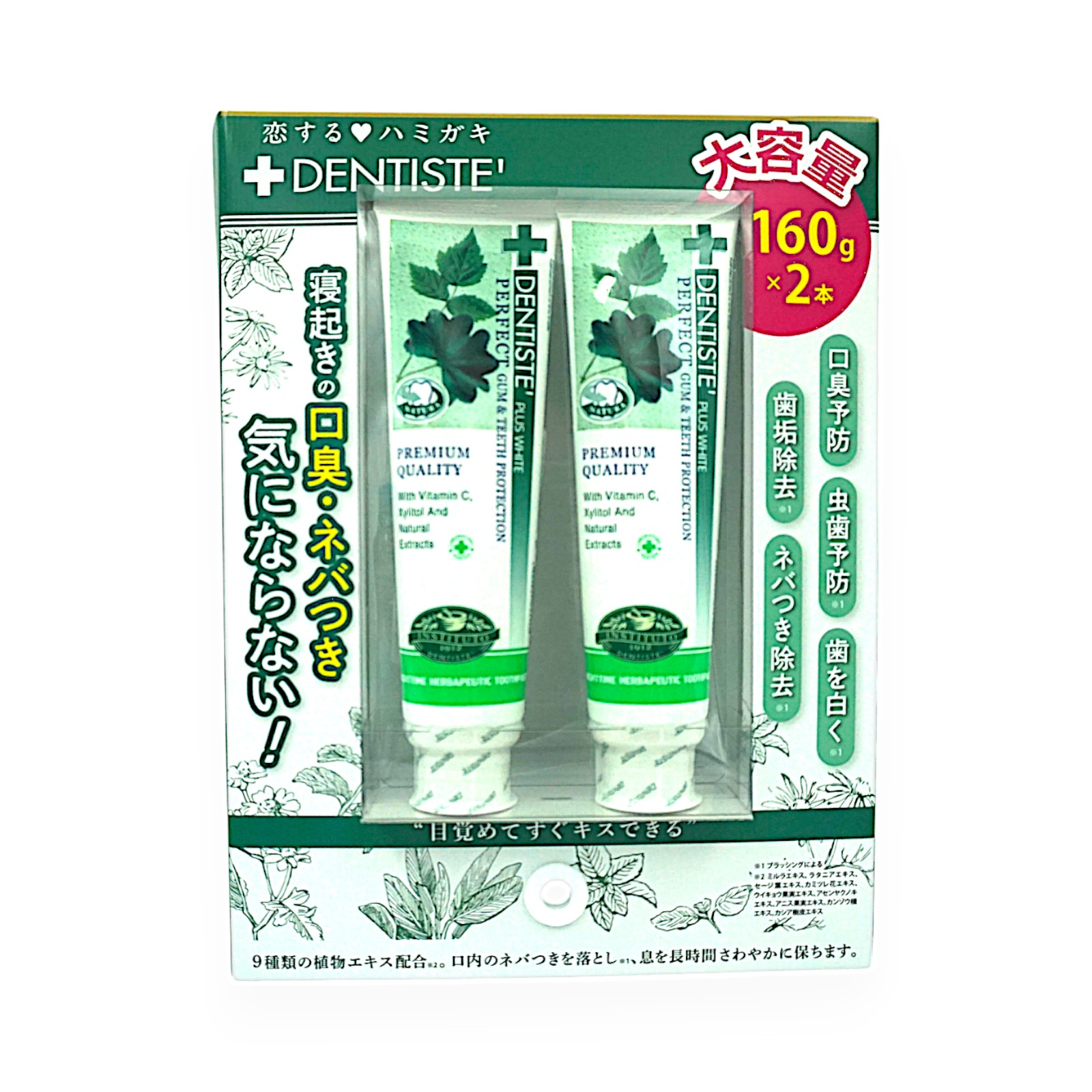 デンティス 歯磨き粉 160g×2個セット | SocToc (ソックトック