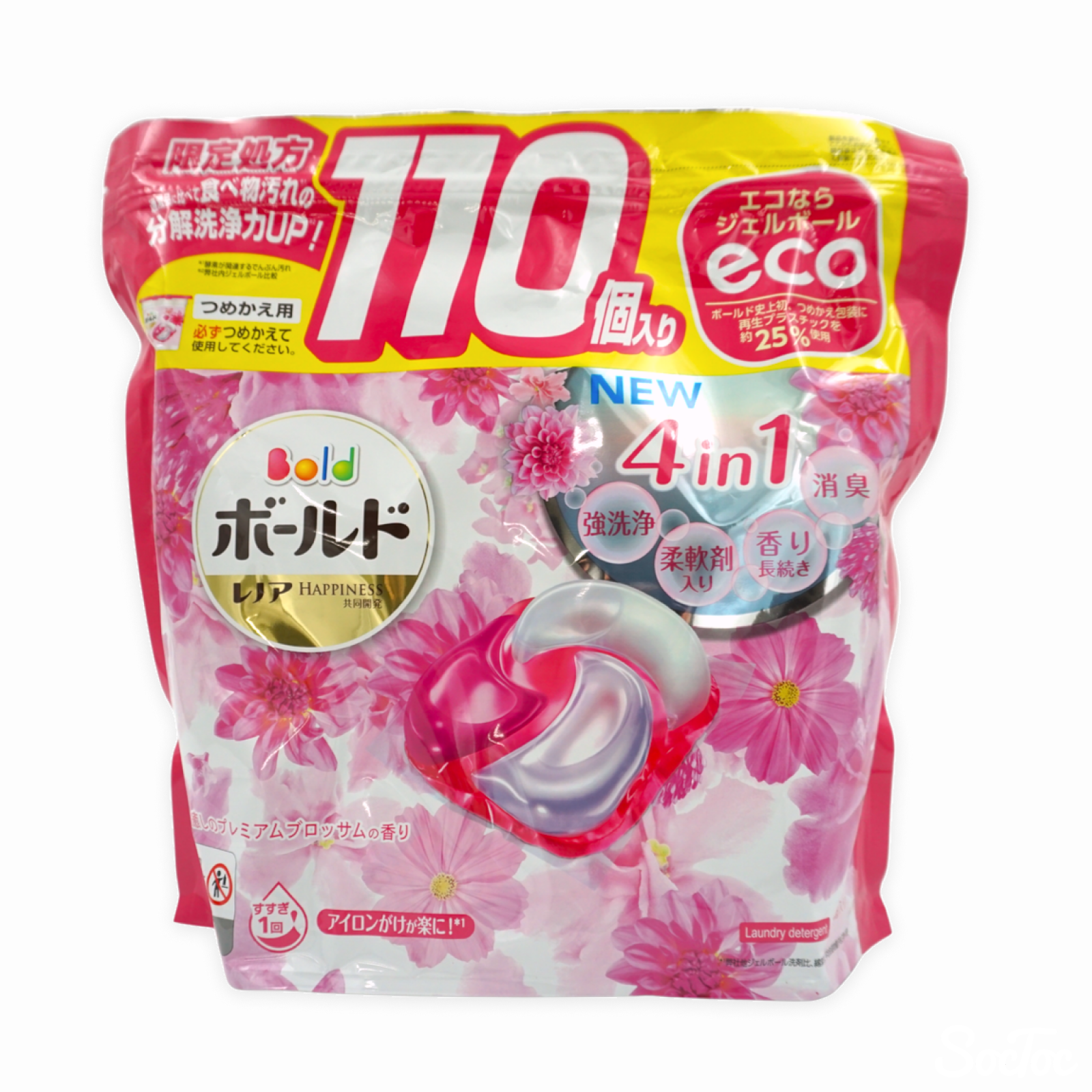 ボールドジェルボール 4D 癒やしのプレミアムブロッサムの香り 110個