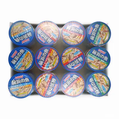 いなば　前浜の魚　アソートパック　115g×24缶【3セットまとめ売り】 いなば 前浜の魚 アソートパック かつお、かつお野菜、かつお