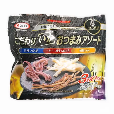 マルエス こだわりイカおつまみアソート 267g3種10個入り