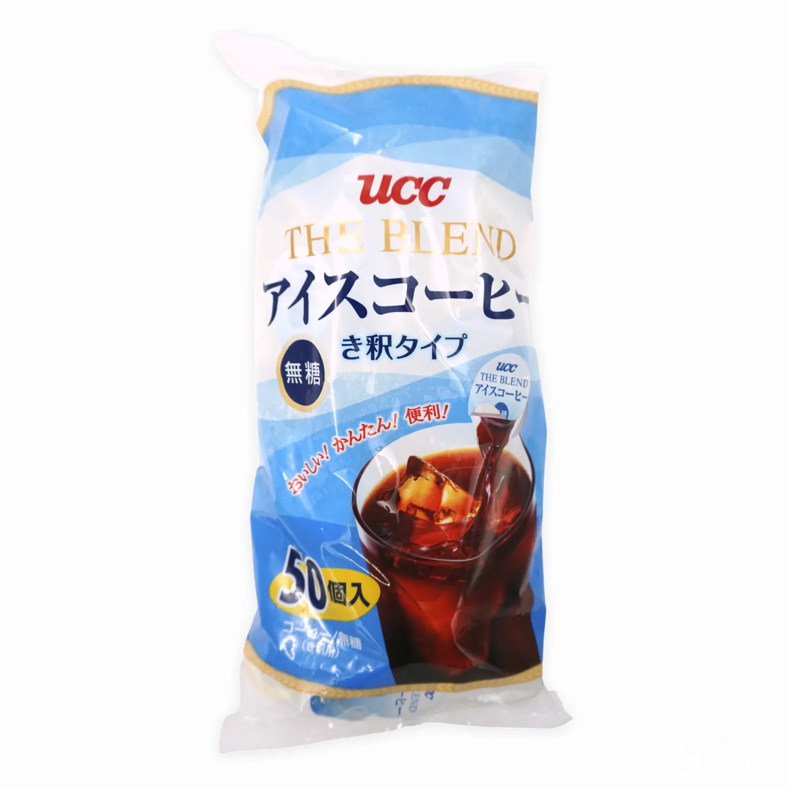 UCC上島珈琲ブレンドアイスコーヒー無糖18g×50 | SocToc (ソックトック