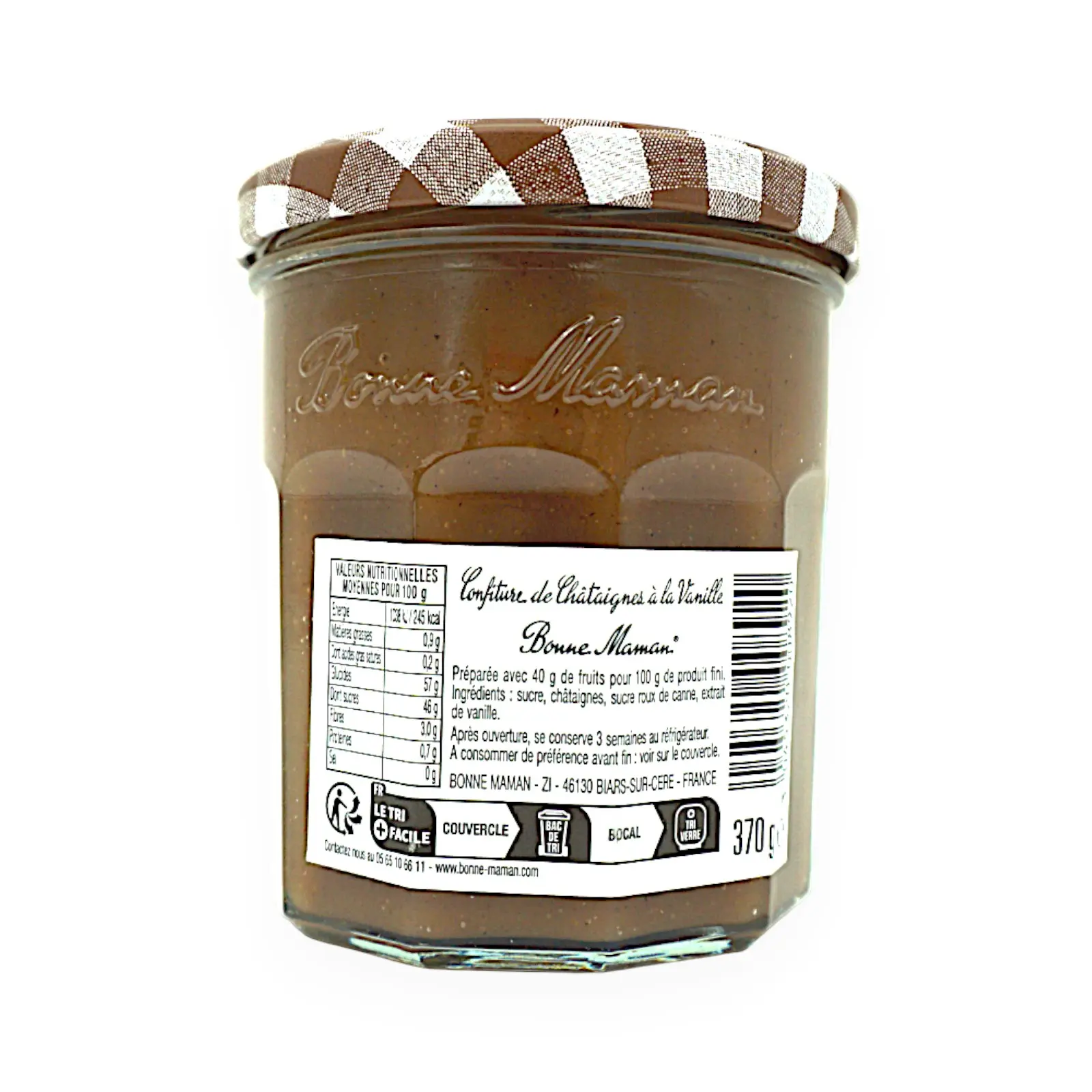 小分け商品] BONNE MAMAN マロンクリーム 370g | SocToc (ソックトック