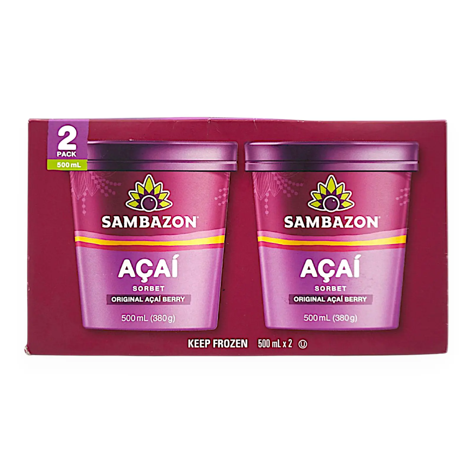 SAMBAZON アサイーソルベ 500ml×2個 | SocToc (ソックトック