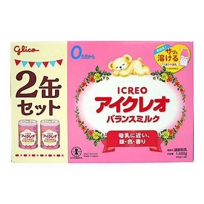 グリコ アイクレオ バランスミルク 800g グリコアイクレオバランスミルク 800g×2缶 0か月~ | SocToc
