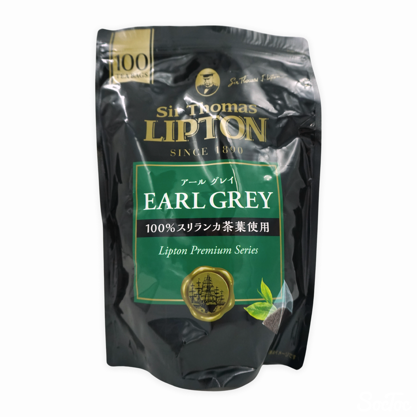 SIR THOMAS LIPTON アールグレイ100袋 ピラミッド型ティーバッグ