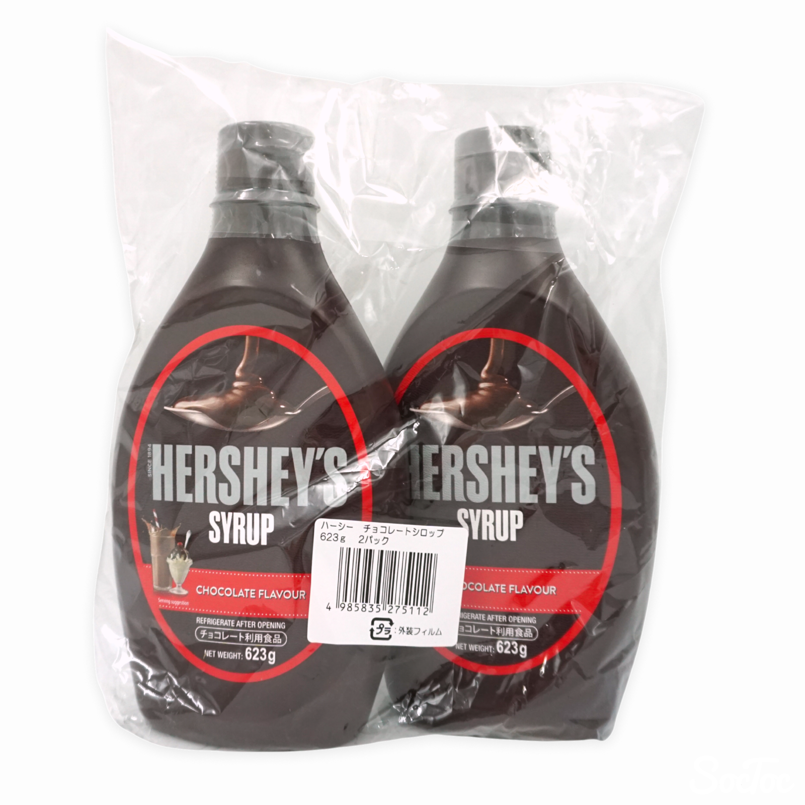 ハーシー チョコレートシロップ 623g x 2本 | SocToc