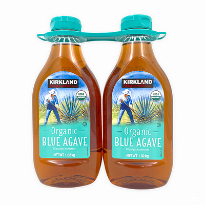 KIRKLAND SIGNATURE オーガニック ブルーアガベ シロップ 1.02kg x 2