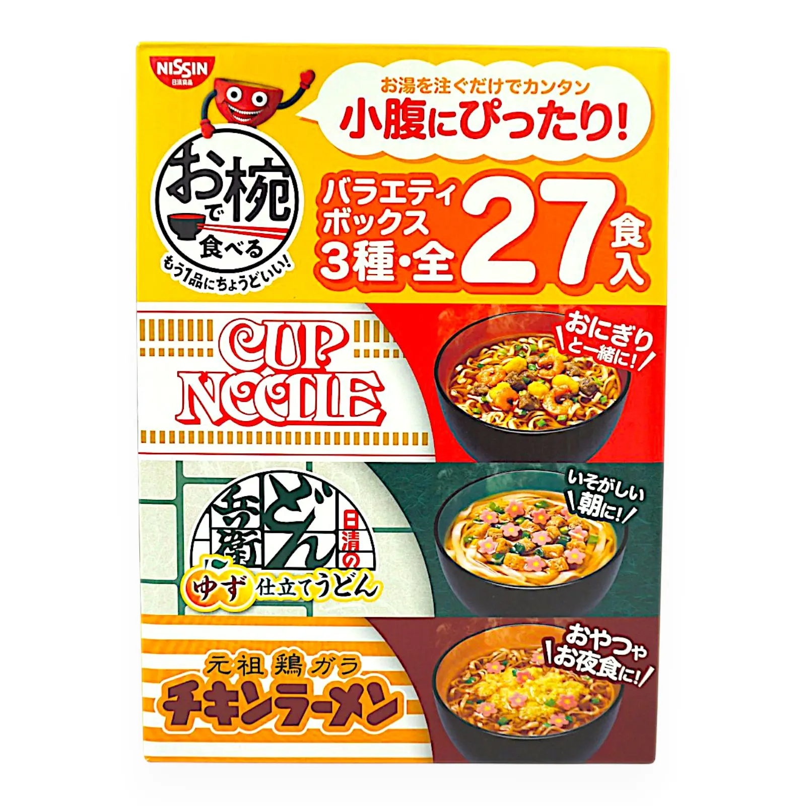 日清食品 お椀でたべるシリーズ アソートボックス27食入 | SocToc