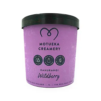 NZ MOTUEKA CREAMERY アイスクリーム ワイルドベリー 1000ml | SocToc