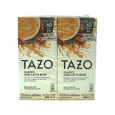 TAZO チャイティーラテベース 1000ml x 2本 | SocToc (ソックトック
