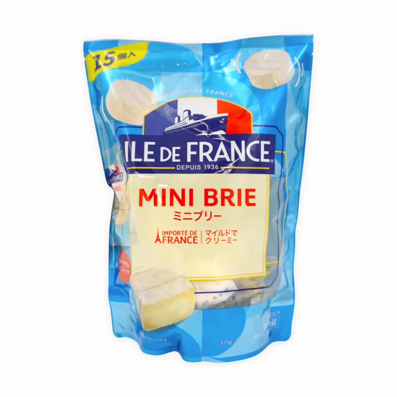 ILE DE FRANCE ミニブリーチーズ 25g x 15個 | SocToc
